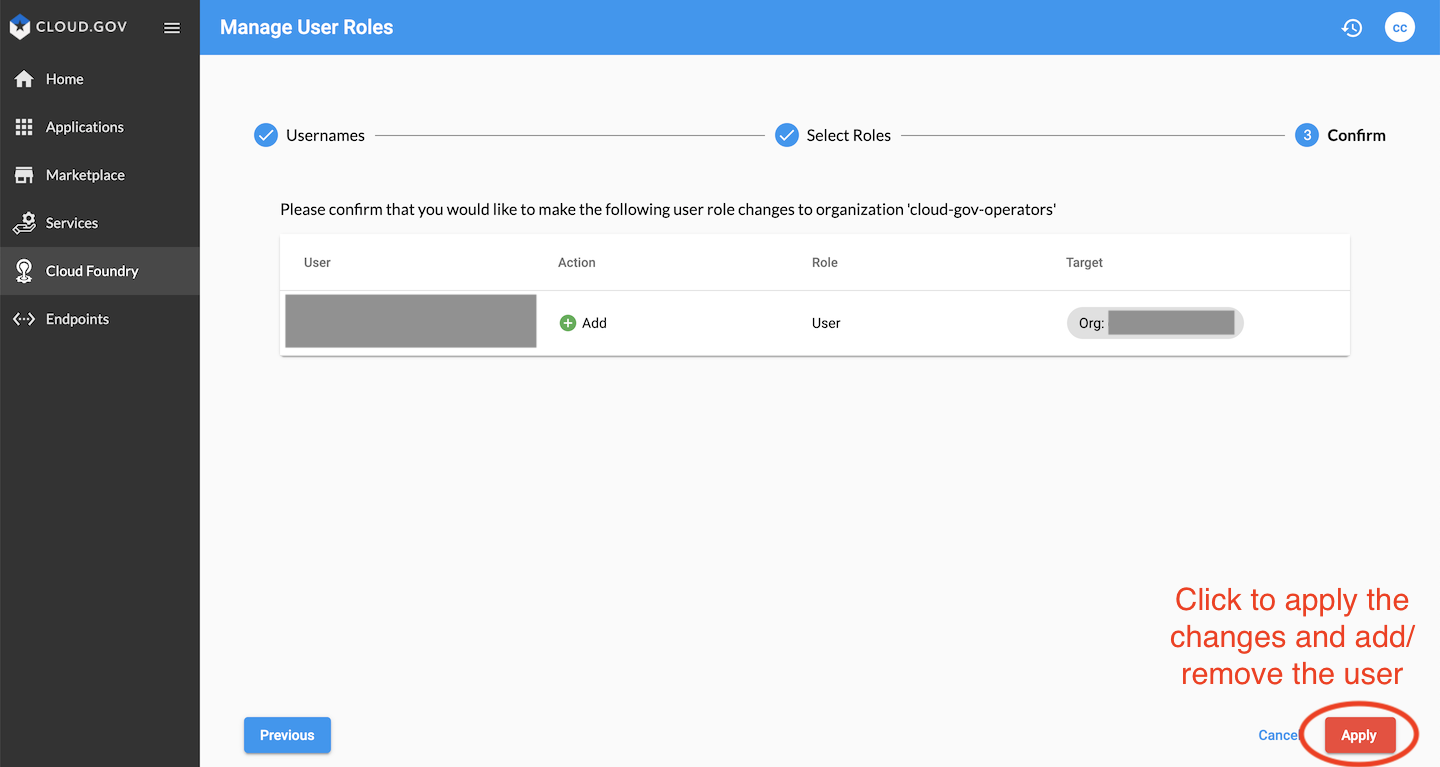 &quot;Confirm your changes and selections by clicking on the Apply button on the bottom of the screen.&quot;